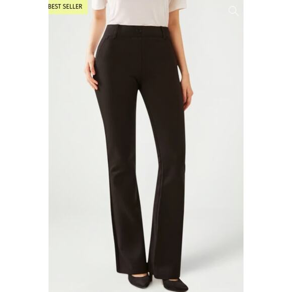 Betabrand Pants X-Large Petite Bootcut Yoga Comfort Boot Professional 14P 16P - Picture 1 of 11